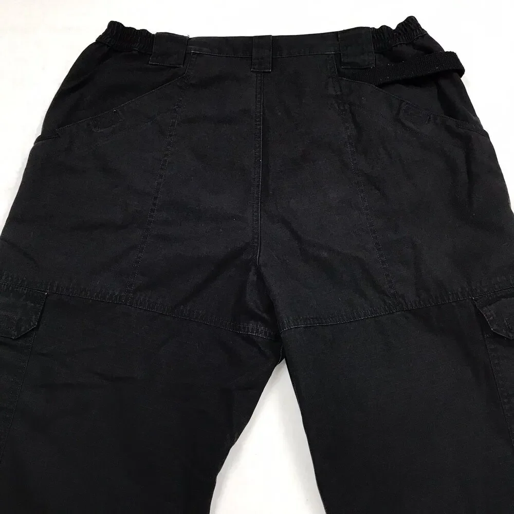 5.11 TACTICAL Taclite Pro Cargo Pant Men 36x33 Black Rip Stop Law Enforcement D - Picture 5 of 16